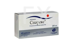 СПАРЕКС капс. пролонг 200мг n60 Канонфарма продакшн-Радуга продакшн-Завод им. ак. В.П.Филатова