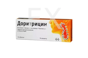 ДОРИТРИЦИН (DORITHRICIN) таб д/расс. n10 Медице