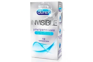 ПРЕЗЕРВАТИВ Дюрекс (Durex) n12 Invisible Рекитт Бенкизер-ССЛ