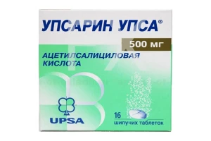 УПСАРИН-УПСА таб шип. 500мг n16 Бристол Майерс-УПСА