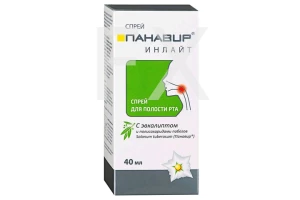 ПАНАВИР Инлайт спрей д/полости рта 40мл Эвкалипт Зеленая дубрава