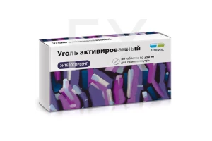 УГОЛЬ АКТИВИРОВАННЫЙ таб 250мг n30 Обновление-Реневал