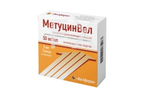 МЕТУЦИНВЕЛ р-р д/ин. (амп.) 50мг/мл - 5мл n5 Велфарм