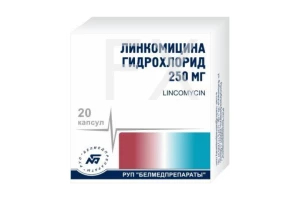 ЛИНКОМИЦИНА ГИДРОХЛОРИД капс. 250мг n20 Белмедпрепараты