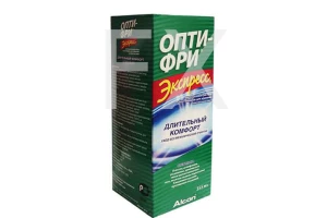 РАСТВОР ДЛЯ КОНТАКТНЫХ ЛИНЗ Opti Free Pure Moist 120мл Алкон