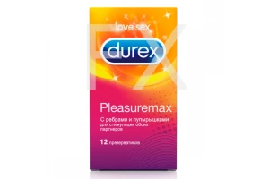 ПРЕЗЕРВАТИВ Дюрекс (Durex) n12 Pleasuremax Рекитт Бенкизер-ССЛ