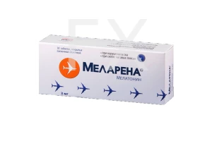 МЕЛАРЕНА таб п/об 3мг n10 Хемофарм-Хемомонт-Нижфарм-Штада-Урсафарм