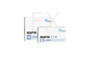 ЛОЗАРТАН таб п/об 100мг n90 Канонфарма продакшн-Радуга продакшн-Завод им. ак. В.П.Филатова