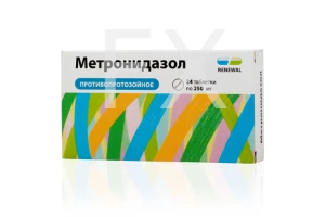 МЕТРОНИДАЗОЛ таб 250мг n40 Фармстандарт-Лексредства-Томскхимфарм-Уфавита-Отисифарм-Лекко