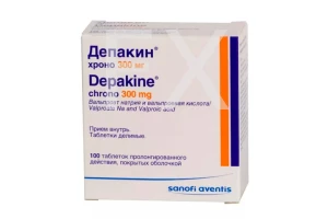 ДЕПАКИН ХРОНО таб п/об 300мг n100 Санофи Авентис-Авентис Фарма-Наттерманн-Хиноин-Biocom-Опелла Хелскеа