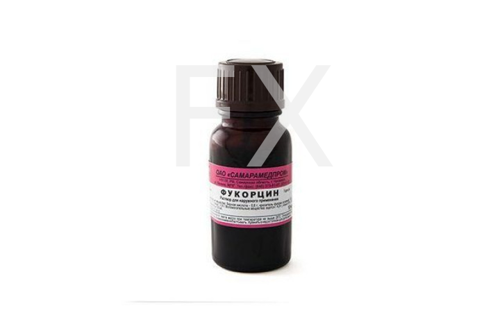 ФУКОРЦИН р-р спирт. (фл.) 10мл Самарамедпром