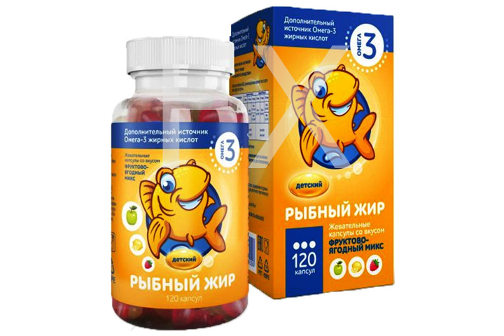 РЫБИЙ ЖИР капс. 330мг n100 Полярис