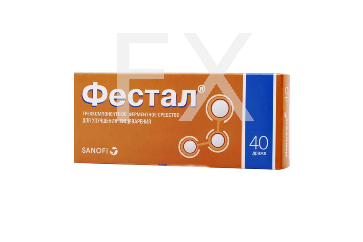 ФЕСТАЛ драже n20 Санофи Авентис-Авентис Фарма-Наттерманн-Хиноин-Biocom-Опелла Хелскеа