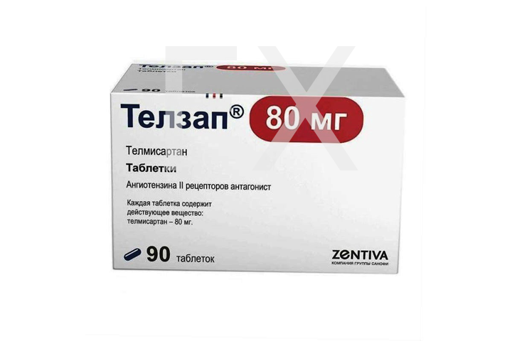 ТЕЛЗАП таб п/об 80мг n90 Санофи Авентис-Авентис Фарма-Наттерманн-Хиноин-Biocom-Опелла Хелскеа