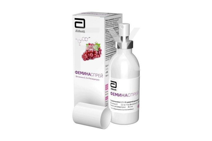 ФЕМИНАСПРЕЙ жидкость (фл.) 50мл Лабомар
