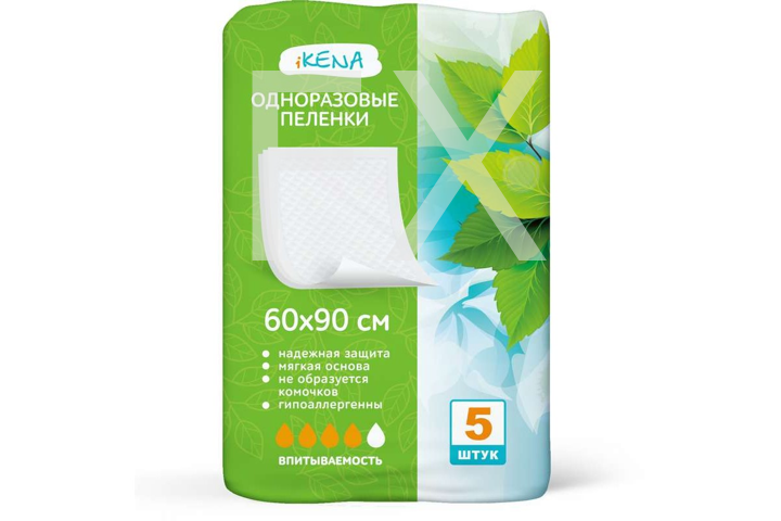 ПЕЛЕНКИ Dailee 90х60 n5 Хайджин Технолоджиз