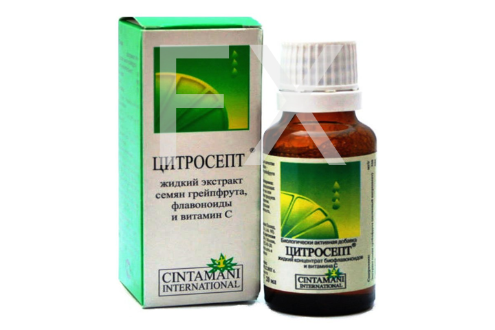 ЦИТРОСЕПТ капли (фл.) 20мл Чинтамани