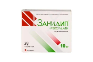 ЗАНИДИП-РЕКОРДАТИ таб п/об 20мг n56 Бушара-Рекордати-Софартекс
