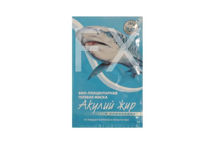 АКУЛИЙ ЖИР маска Эластин-коллагеновая Ананас n1 Твинс Тек