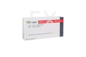 ЮПЕРИО таб п/об 200мг n28 Новартис-СТИ Пластик