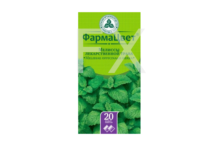 МЕЛИССЫ ЛЕКАРСТВЕННОЙ ТРАВА (ф/пак.) 1.5г n20 АнвиЛаб-Зио-Здоровье-Фармпроект