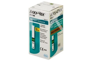 ТЕСТ ПОЛОСКИ К ГЛЮКОМЕТРУ Акку-Чек (Accu-chek) Active n50 Рош - Ф. Хоффманн-Ля Рош Лтд