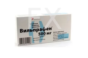 ВИЛЬПРАФЕН таб п/об 500 мг n10 Берлин-Хеми-Фарма-Менарини-Файн Фудс-Драгенофарм-Гуидотти