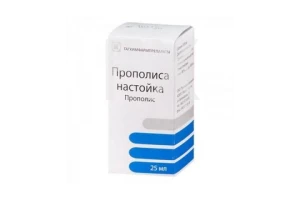 ПРОПОЛИС настойка (фл.) 25мл Московская фармацевтическая фабрика