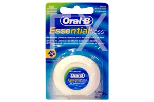 ОРАЛ-БИ (ORAL-B) зубная нить Essentail Floss Вощеная Мапаекс