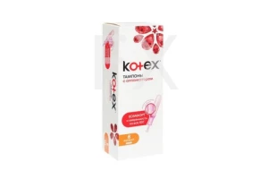 ТАМПОНЫ ГИГИЕНИЧЕСКИЕ Котекс (Kotex) Нормал n8 С аппликатором Кимберли Кларк-Хаггис