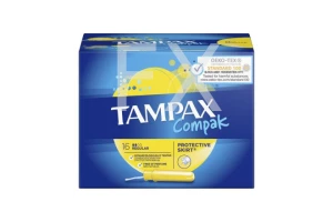 ТАМПОНЫ ГИГИЕНИЧЕСКИЕ Тампакс (Tampax) Compak Regular n16 С аппликатором Проктер энд Гэмбл-Орал-би-Жиллет