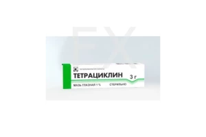 ТЕТРАЦИКЛИНОВАЯ МАЗЬ ГЛАЗНАЯ (туба) 1% 10г Синтез