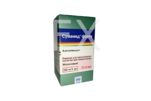 СУМАМЕД Форте пор. д/сусп. (фл.) 200мг/5мл - 35.57г n1 Агроветзащита (АВЗ)