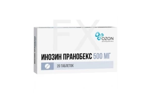 ИНОЗИН ПРАНОБЕКС таб 500мг n20 Озон-Атолл