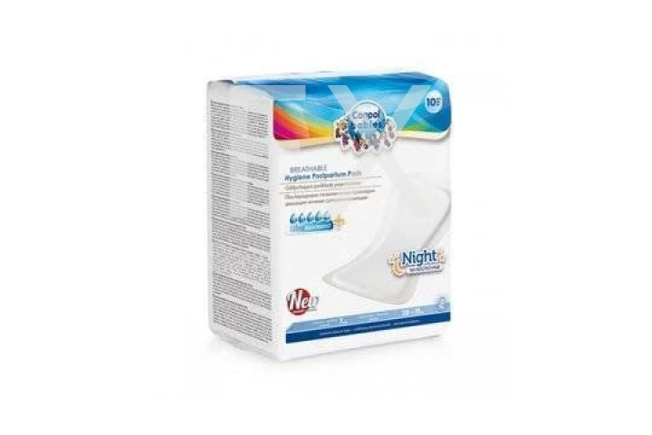 ПРОКЛАДКИ ГИГИЕНИЧЕСКИЕ Канпол послеродовые ночные n10 Канпол