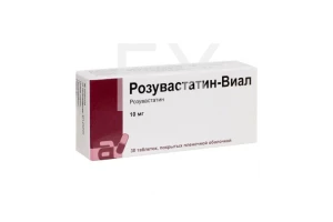 РОЗУВАСТАТИН таб п/об 10мг n30 Велфарм