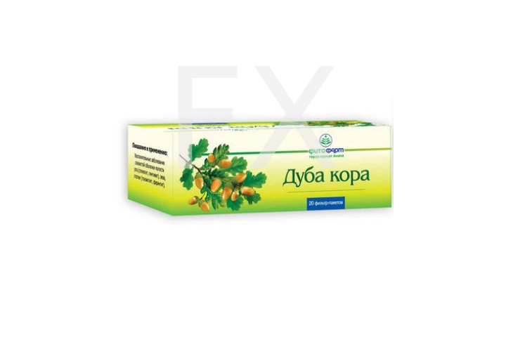 ДУБА КОРА (ф/пак.) 1.5г n20 Красногорсклексредства-Европлант