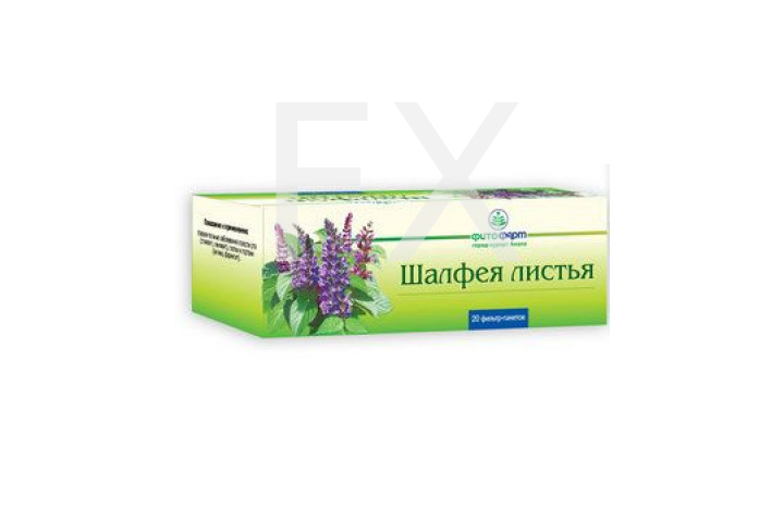 ШАЛФЕЯ ЛИСТ (ф/пак.) 1.5г n20 Ст. Медифарм