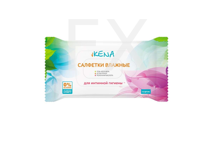САЛФЕТКИ Икена влажные n15 д/интимной гигиены Авангард