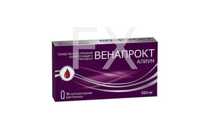 ВЕНАПРОКТ супп. 250мг n10 Алиум-Оболенское фармацевтическое предприятие-Биннофарм