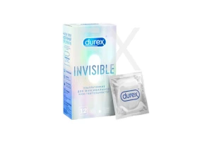 ПРЕЗЕРВАТИВ Дюрекс (Durex) n12 Invisible Циндао