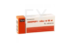 АНАПРИЛИН таб 40мг n50 Татхимфармпрепараты