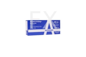 АЦИКЛОВИР таб 200мг n20 Татхимфармпрепараты