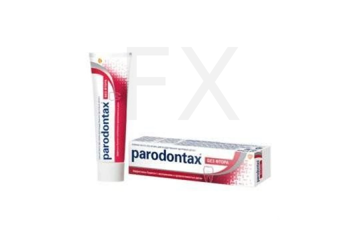 ПАРОДОНТАКС (PARODONTAX) зубная паста Классик (Без фтора) 50мл Хелеон