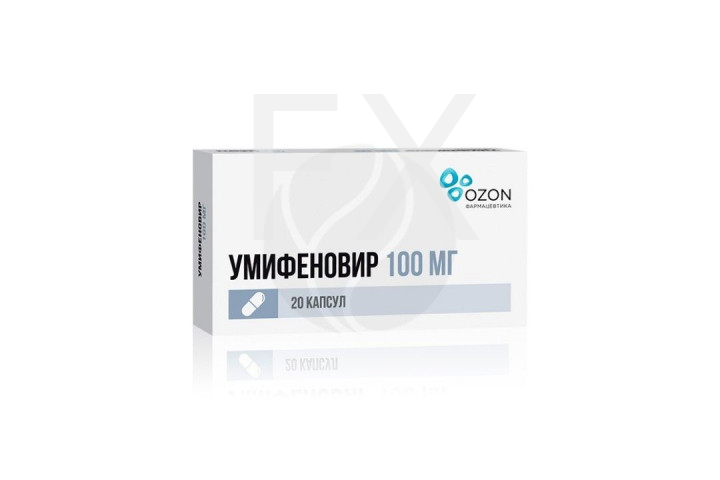 УМИФЕНОВИР капс. 100мг n20 Медисорб