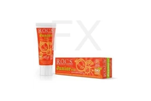 РОКС (R.O.C.S.) Junior зубная паста Фруктовая 74г ВДС-ЕвроКосМед-РОКС-Диарси