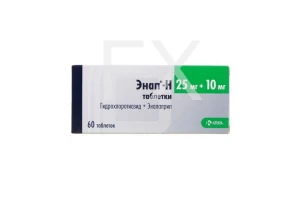 ЭНАП Н таб 10мг/25мг n60 КРКА-Валфарма