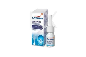 ОТРИВИН ЭКСПРЕСС спрей назал. (фл.) 0.05% 10мл Хелеон