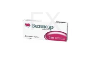 ВЕЗИКАР таб п/об 5мг n30 Дельфарм Меппель