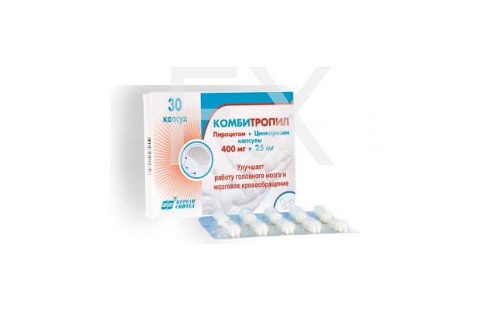 КОМБИТРОПИЛ капс. 400мг+25мг n30 Ниармедик плюс